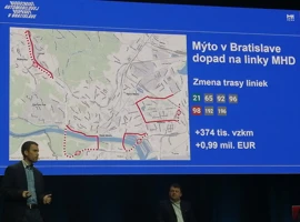 Zavedenie mýta v Bratislave - dopad na linky MHD