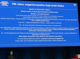 100 rokov organizovaného boja proti hluku