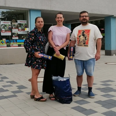 Potravinová pomoc pre Chminianske Jakubovany