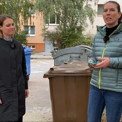 Veronika Hagovská vyspovedala na tému kuchynského bio odpadu Ivanu Maleš