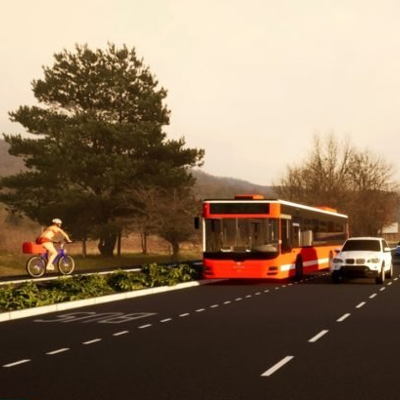 Cyklotrasa Lamač - Záhorská Bystrica