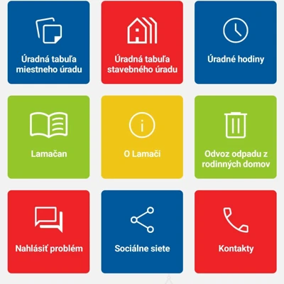 Aktualizácia mobilnej aplikácie Lamač