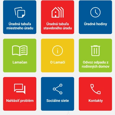 Mobilná aplikácia Lamač