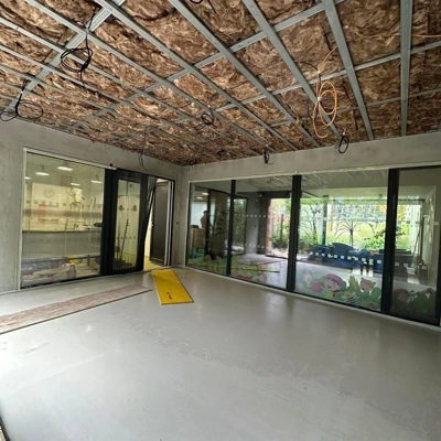 Jedáleň v materskej škole na Boroch