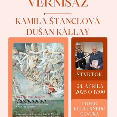 Vernisáž: Kamila Štanclová a Dušan Kállay